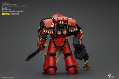 Warhammer The Horus Heresy Blood Angels Crimson Paladins Squad Crimson Paladin with Iliastus Assault Cannon 14 cm 1/8 Action Figure