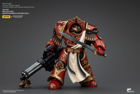 Warhammer The Horus Heresy Blood Angels Crimson Paladins Squad Crimson Paladin with Iliastus Assault Cannon 14 cm 1/8 Action Figure