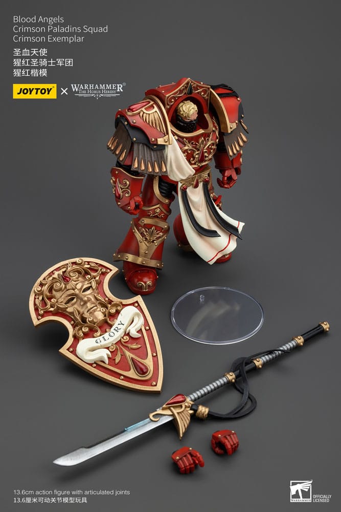 Warhammer The Horus Heresy Blood Angels Crimson Paladins Squad Crimson Exemplar 14 cm 1/18 Action Figure