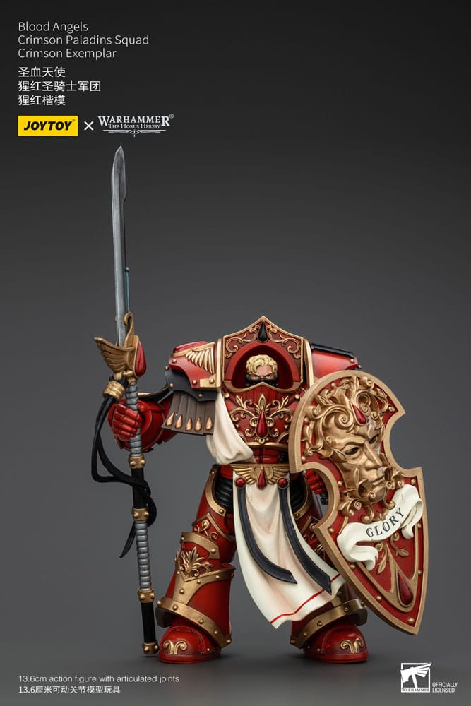 Warhammer The Horus Heresy Blood Angels Crimson Paladins Squad Crimson Exemplar 14 cm 1/18 Action Figure