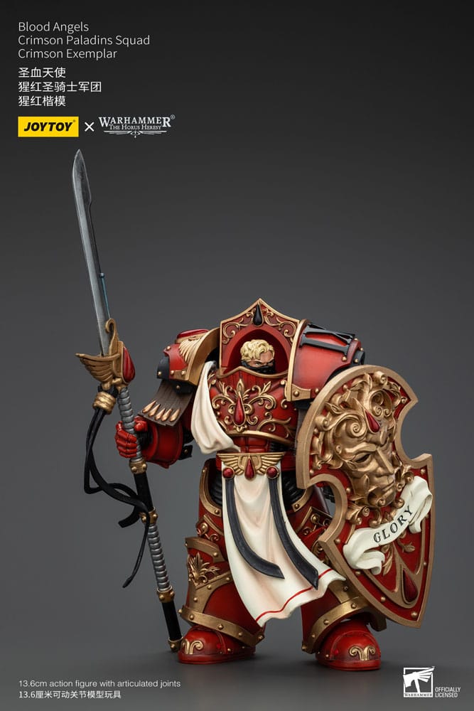 Warhammer The Horus Heresy Blood Angels Crimson Paladins Squad Crimson Exemplar 14 cm 1/18 Action Figure