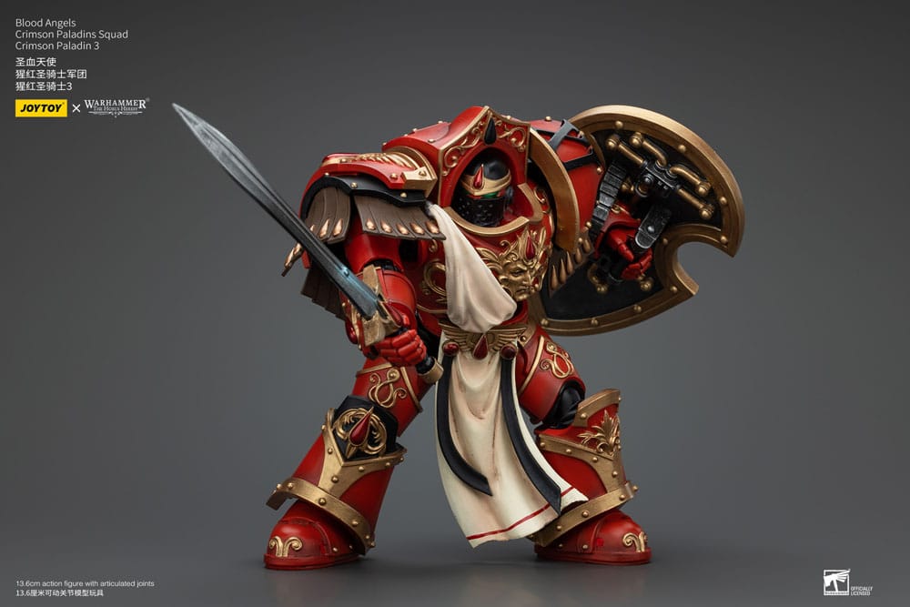 Warhammer The Horus Heresy Blood Angels Crimson Paladins Squad Crimson Paladin 3 14 cm 1/8 Action Figure