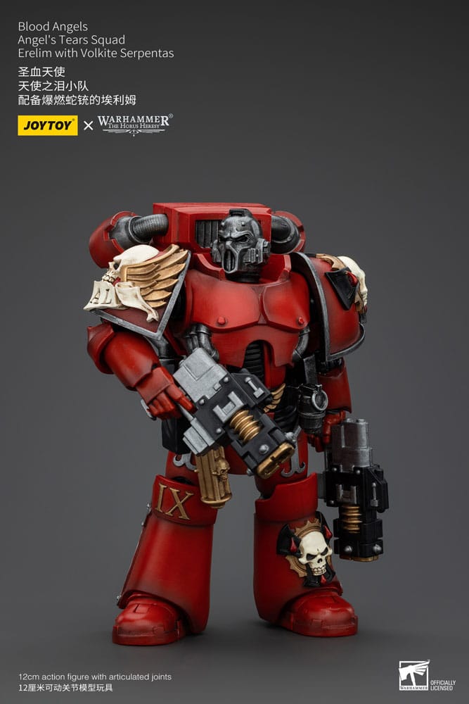 Warhammer The Horus Heresy Blood Angels Angel's Tears Squad Erelim with Volkite Serpentas 12 cm 1/18 Action Figure