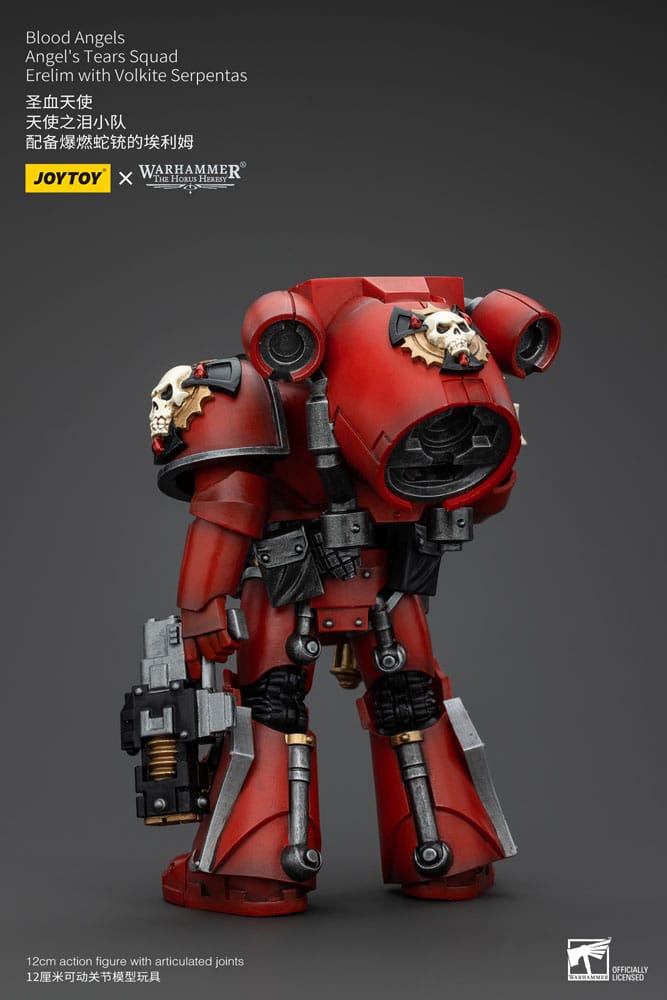 Warhammer The Horus Heresy Blood Angels Angel's Tears Squad Erelim with Volkite Serpentas 12 cm 1/18 Action Figure