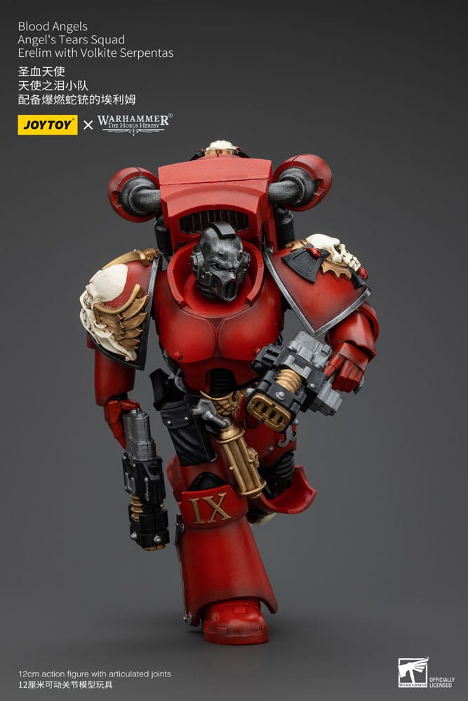 Warhammer The Horus Heresy Blood Angels Angel's Tears Squad Erelim with Volkite Serpentas 12 cm 1/18 Action Figure