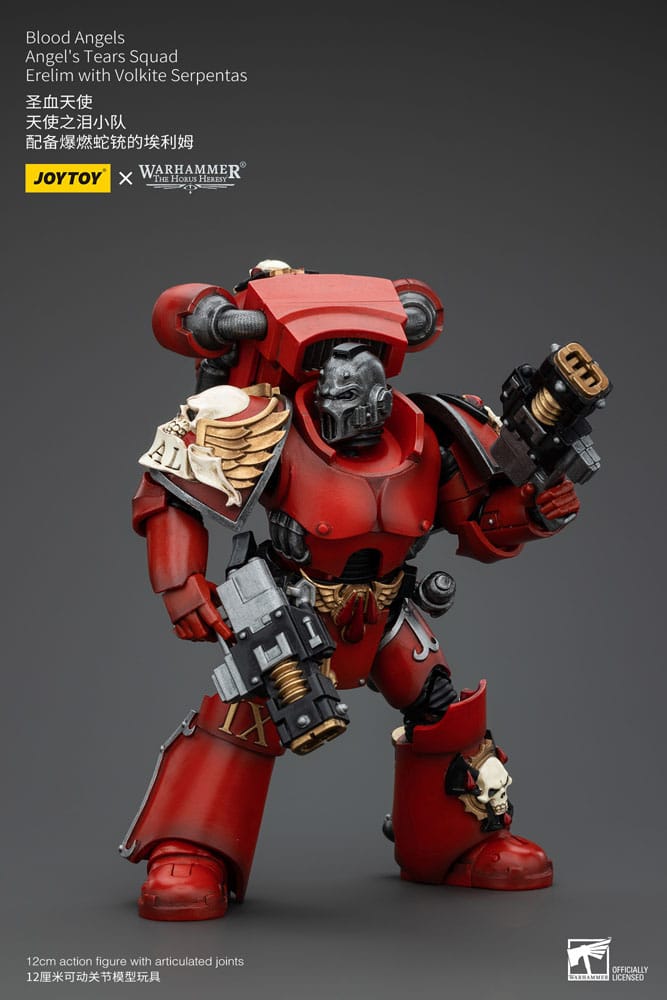 Warhammer The Horus Heresy Blood Angels Angel's Tears Squad Erelim with Volkite Serpentas 12 cm 1/18 Action Figure