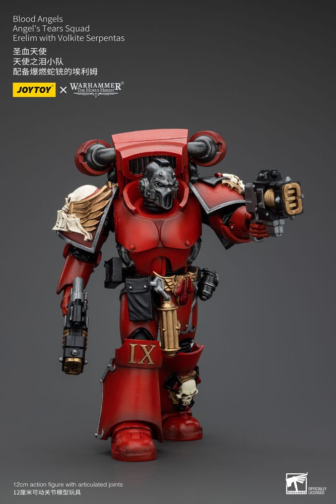 Warhammer The Horus Heresy Blood Angels Angel's Tears Squad Erelim with Volkite Serpentas 12 cm 1/18 Action Figure