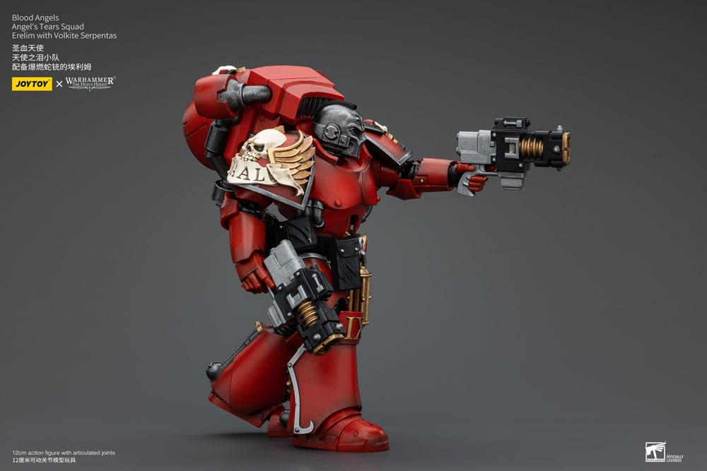 Warhammer The Horus Heresy Blood Angels Angel's Tears Squad Erelim with Volkite Serpentas 12 cm 1/18 Action Figure