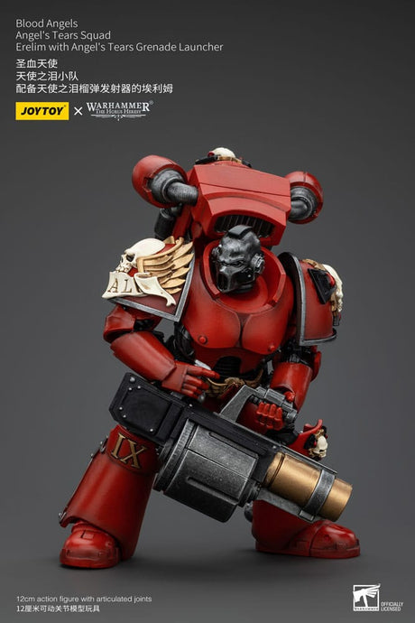 Warhammer The Horus Heresy Blood Angels Angel's Tears Squad Erelim with Angel's Tears Grenade Launcher 12 cm 1/18 Action Figure