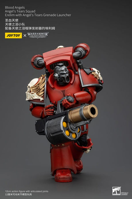 Warhammer The Horus Heresy Blood Angels Angel's Tears Squad Erelim with Angel's Tears Grenade Launcher 12 cm 1/18 Action Figure
