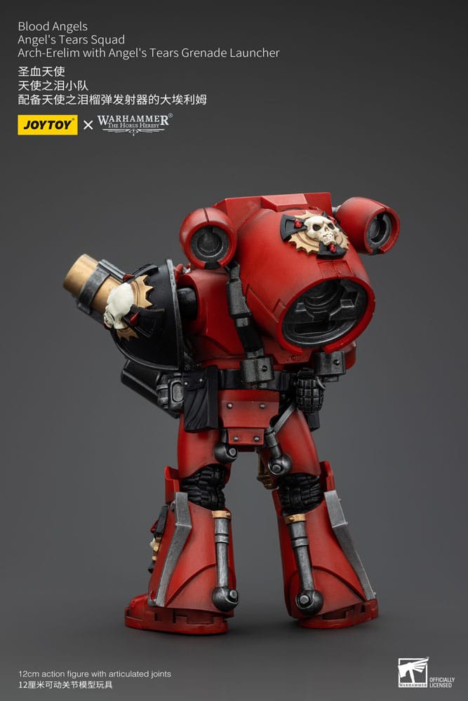 Warhammer The Horus Heresy Blood Angels Angel's Tears Squad Arch-Erelim with Angel's Tears Grenade Launcher 12 cm 1/18 Action Figure