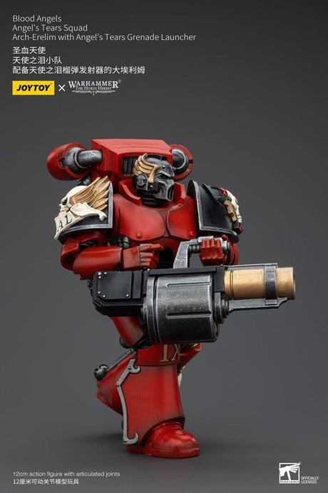 Warhammer The Horus Heresy Blood Angels Angel's Tears Squad Arch-Erelim with Angel's Tears Grenade Launcher 12 cm 1/18 Action Figure
