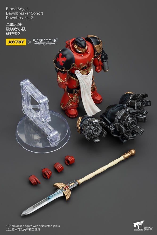Warhammer The Horus Heresy Blood Angels Dawnbreaker Cohort Dawnbreaker 2 13 cm 1/18 Action Figure