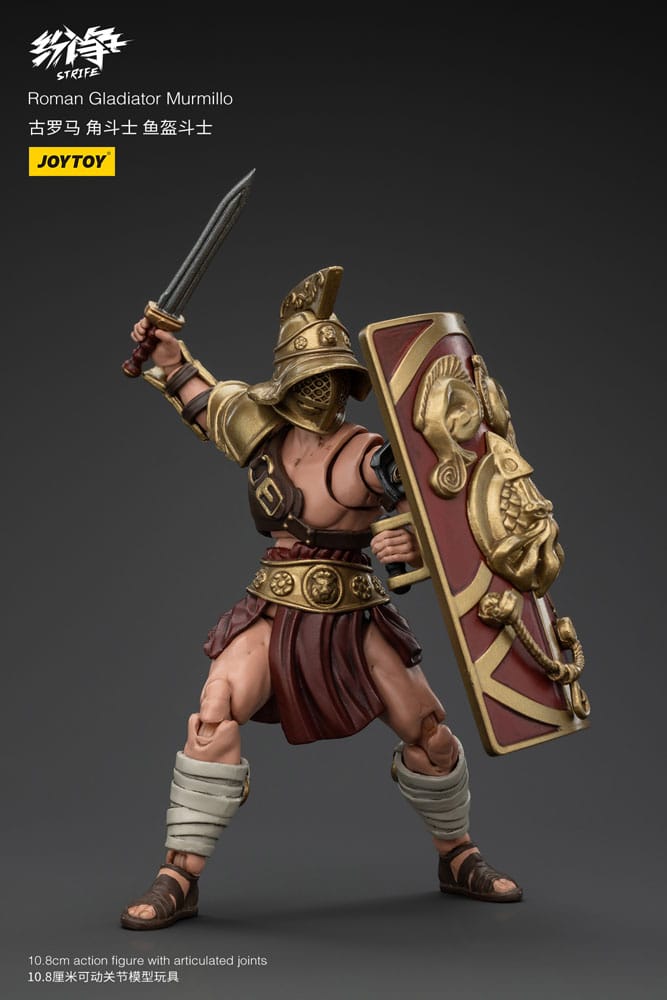 Strife Roman Gladiator Murmillo 11 cm 1/18 Action Figure