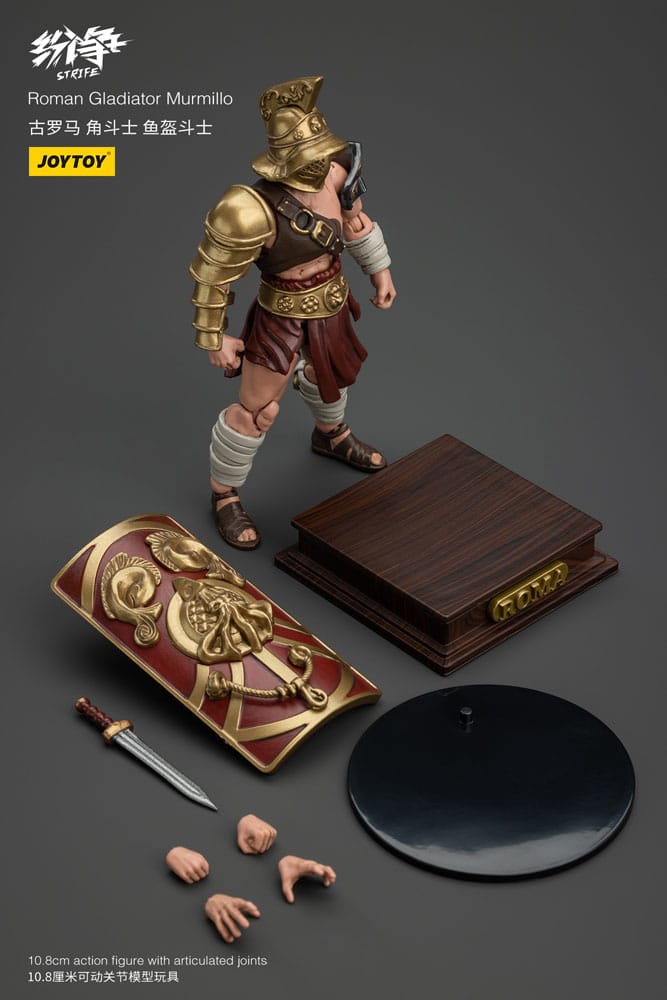 Strife Roman Gladiator Murmillo 11 cm 1/18 Action Figure