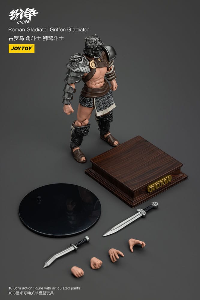 Strife Roman Gladiator Griffon Gladiator 11 cm 1/18 Action Figure