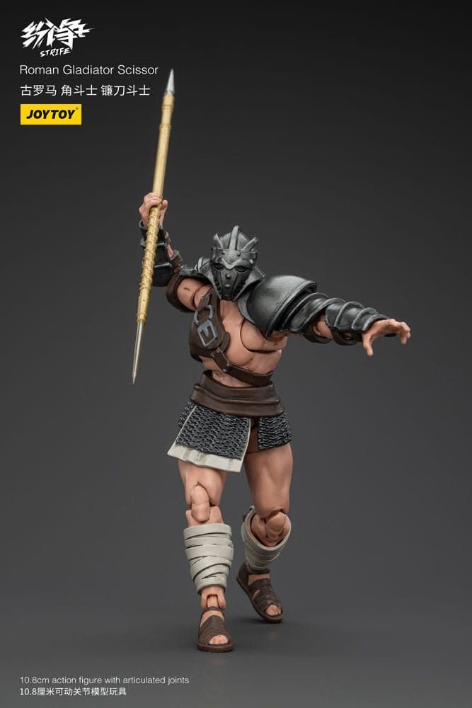 Strife Roman Gladiator Scissor 11 cm 1/18 Action Figure 1/18 Action Figure
