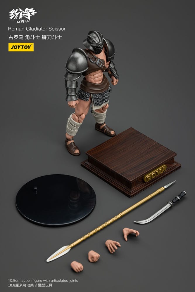 Strife Roman Gladiator Scissor 11 cm 1/18 Action Figure 1/18 Action Figure