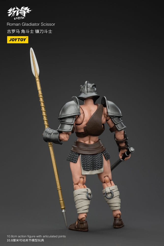 Strife Roman Gladiator Scissor 11 cm 1/18 Action Figure 1/18 Action Figure