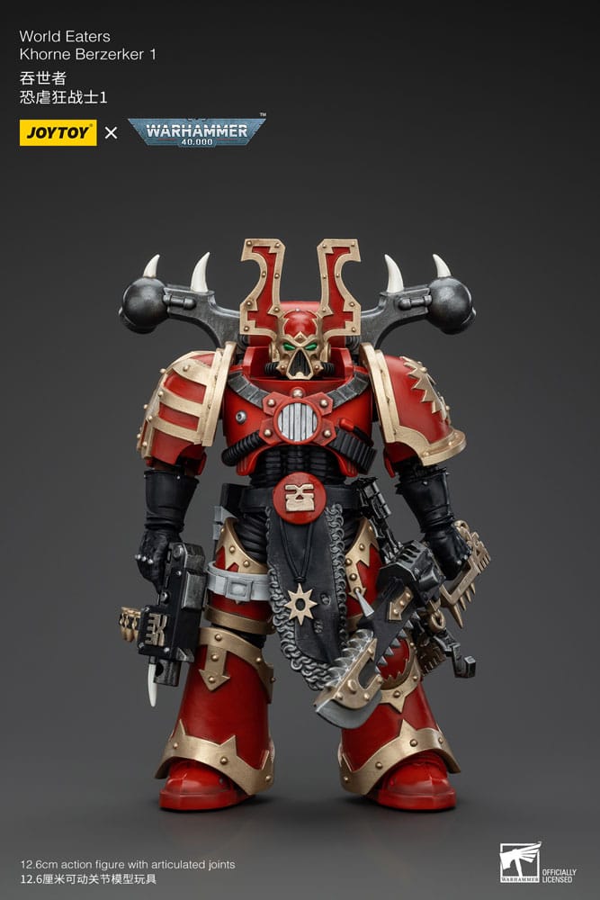 Warhammer 40k World Eaters Khorne Berzerker 1 13 cm 1/18 Action Figure