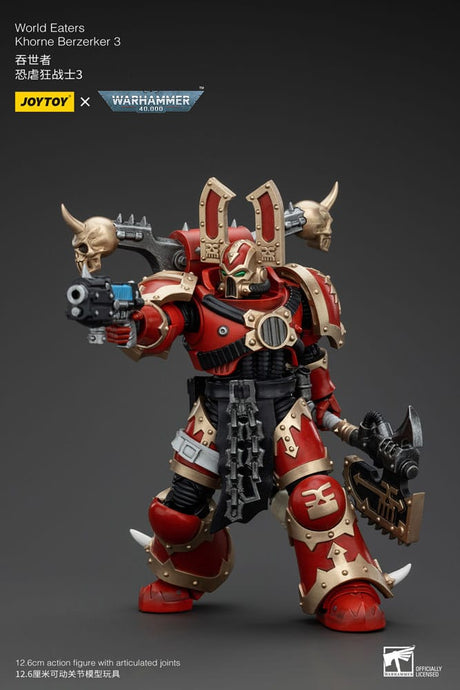 Warhammer 40k World Eaters Khorne Berzerker 3 13 cm 1/18 Action Figure