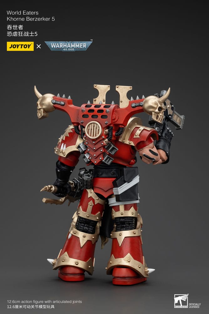 Warhammer 40k World Eaters Khorne Berzerker 5 13 cm 1/18 Action Figure