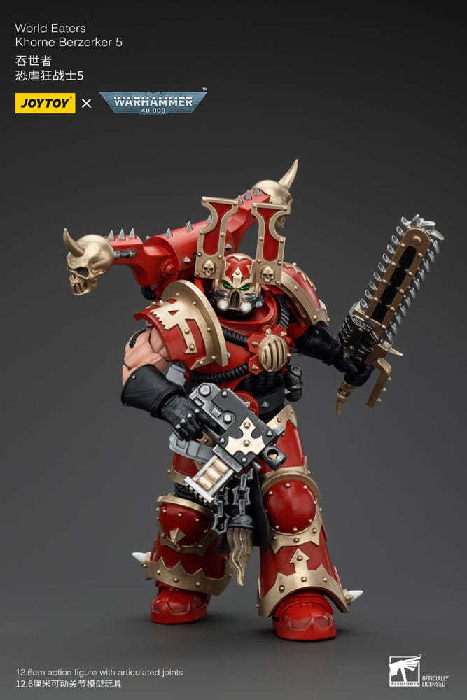 Warhammer 40k World Eaters Khorne Berzerker 5 13 cm 1/18 Action Figure