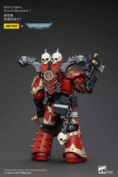 Warhammer 40k World Eaters Khorne Berzerker 7 13 cm 1/18 Action Figure