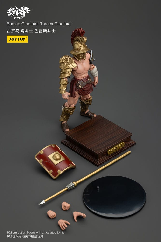 Strife Roman Gladiator Thraex Gladiator 11 cm 1/8 Action Figure