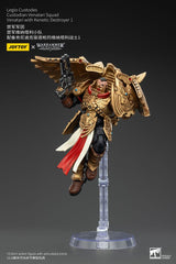 Warhammer The Horus Heresy Action Figure 1/18 Legio Custodes Custodian Venatari Squad Venatari with Kenetic Destroyer 1 13 cm