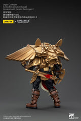 Warhammer The Horus Heresy Action Figure 1/18 Legio Custodes Custodian Venatari Squad Venatari with Kenetic Destroyer 2 13 cm