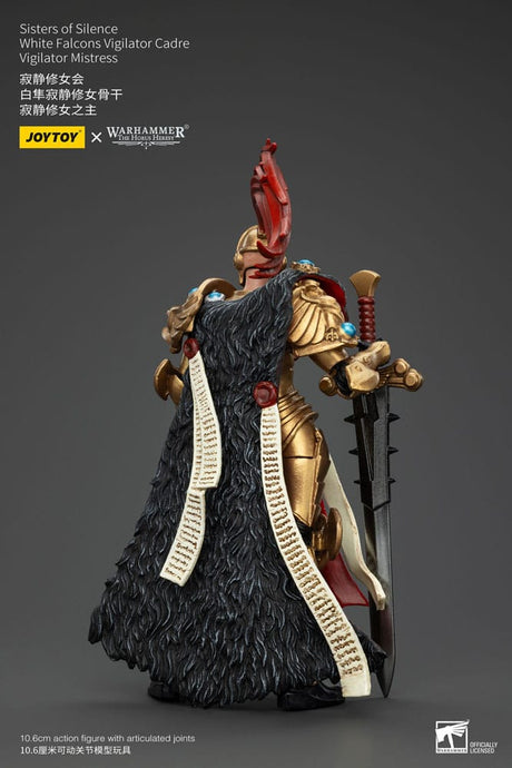 Warhammer The Horus Heresy Sisters of Silence White Falcons Vigilator Cadre Vigilator Mistress 19 cm Action Figure