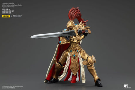 Warhammer The Horus Heresy Sisters of Silence White Falcons Vigilator Cadre Vigilator Mistress 19 cm Action Figure