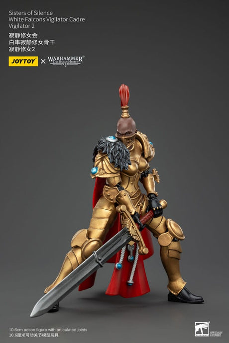 Warhammer The Horus Heresy Sisters of Silence White Falcons Vigilator Cadre Vigilator 2 19 cm Action Figure