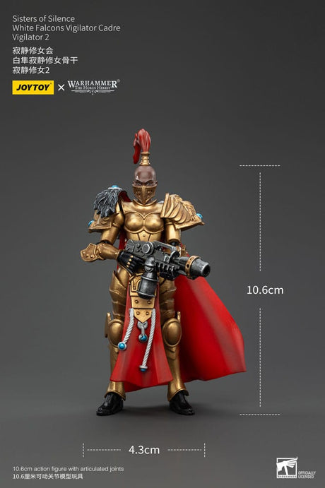 Warhammer The Horus Heresy Sisters of Silence White Falcons Vigilator Cadre Vigilator 2 19 cm Action Figure