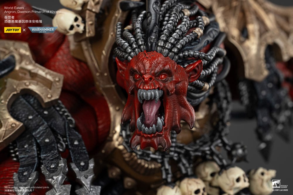 Warhammer 40k Actionfigur World Eaters Angron Daemon Primarch of Khorne 48 cm
