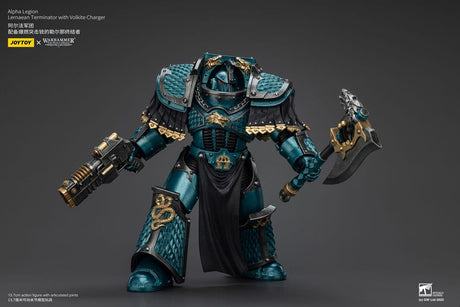 Warhammer The Horus Heresy Action Figure Alpha Legion Lernaean Terminator with Volkite Charger 20 cm