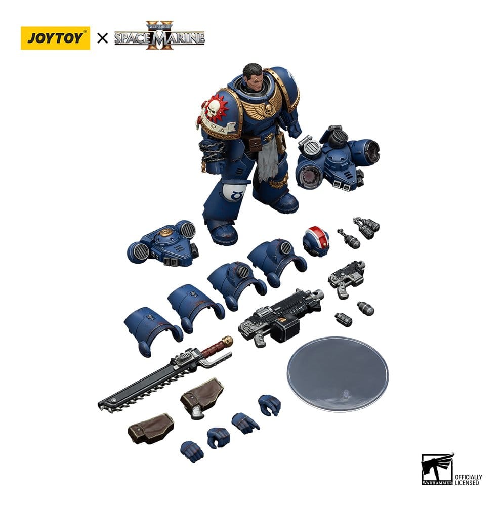 Warhammer 40,000: Space Marine 2 Action Figure Ultramarines Lieutenant Titus Collectors Edition 13 cm