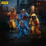 Zombie Dark Source Action Figures 4-Pack Biochemical Lab Team 8 cm