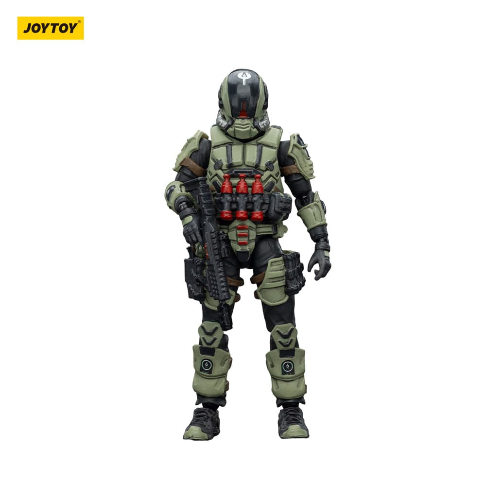 Steel Ride Corps Dark Source Action Figur Assaulter Marco 7 cm