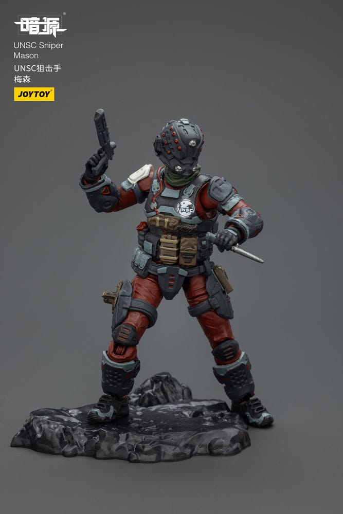 UNSC Dark Source Action Figur Sniper Mason 7 cm