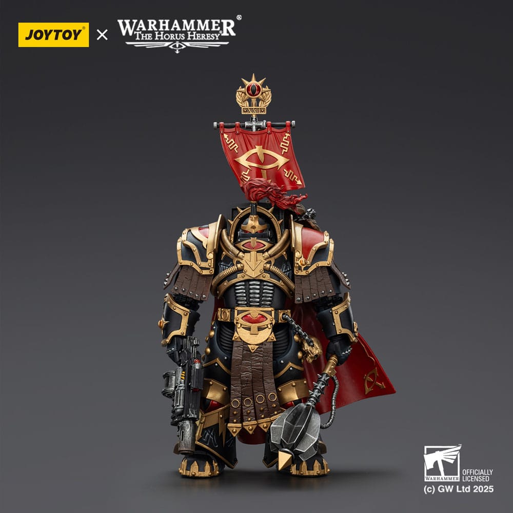 Warhammer 40,000: Sons of Horus Action Figure Legion Cataphractii Praetorwith Combi-Melta and Power Maul 14 cm