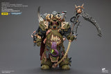 Warhammer 40k Action Figure 1/18 Death Guard Deathshroud Terminator Champion with Manreaper and Plaguespurter Gauntlets 14 cm