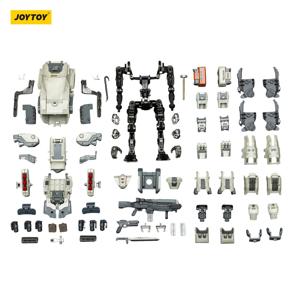Dark Source Action Figur APOC Series Bedrock Albus Standard Combat Type Mech 16 cm