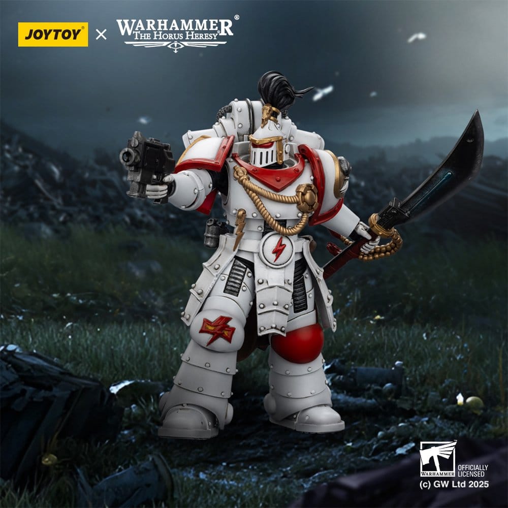 Warhammer The Horus Heresy Action Figure White Scars Legion Praetor 12 cm