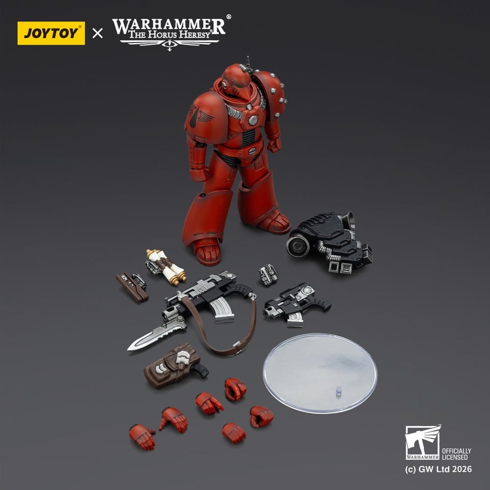 Warhammer The Horus Heresy Action Figure Blood Angels MKVI Tactical Legionary 12 cm