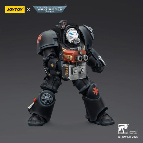 Warhammer 40,000 Action Figure Black Templars Terminator 2 with Power Fist and Storm Bolter 14 cm