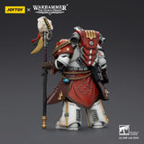 Warhammer 40,000 Action Figure White Scars Stormseer Consulwith Force Staff and Bolt Pistol 12 cm