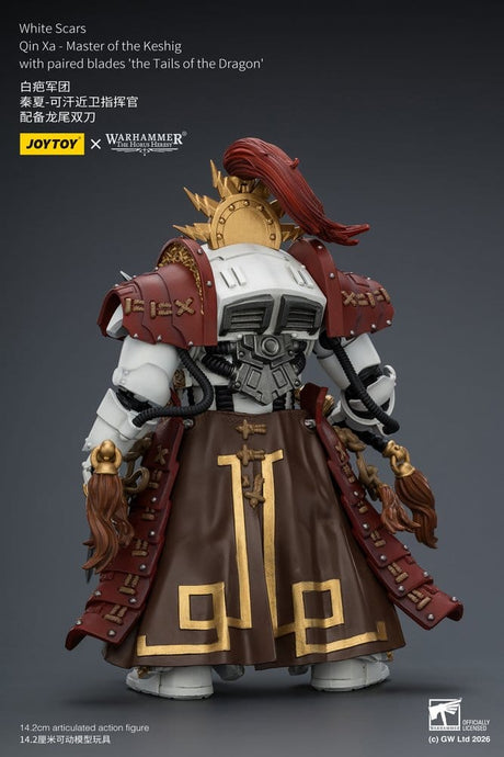 Warhammer The Horus Heresy Action Figure White Scars Qin Xa - Master of the Keshig 14 cm