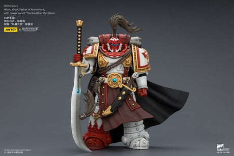 Warhammer The Horus Heresy Action Figure White Scars Hibou Khan, Seeker of Atonement 12 cm